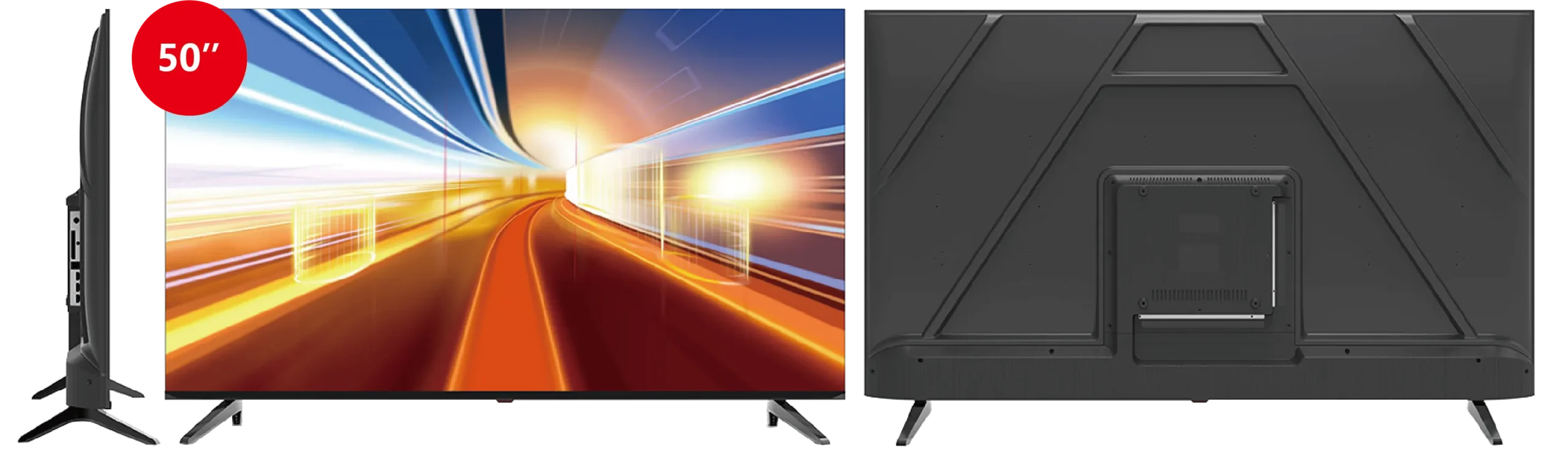 RCD Catalog 09 50 inch TV model sizes and loading quantity