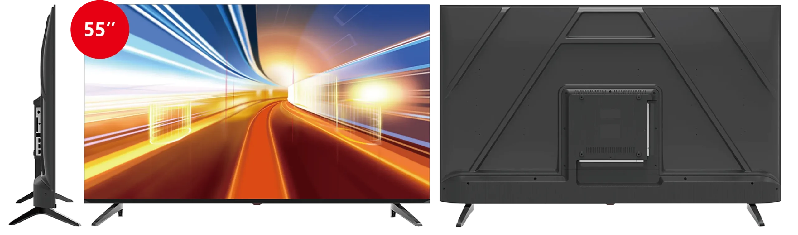 RCD Catalog 10 55 inch TV model sizes and loading quantity