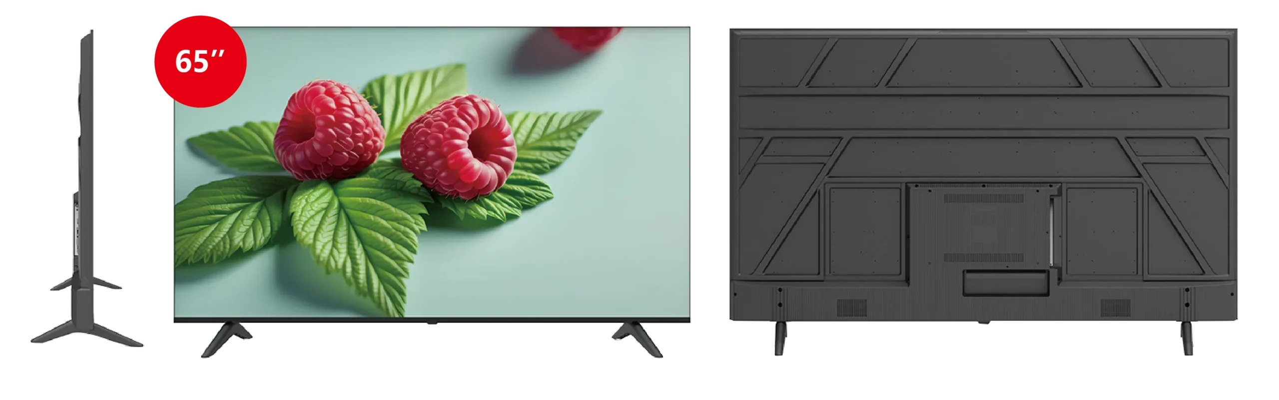 RCD Catalog 11 65 inch TV model sizes and loading quantity